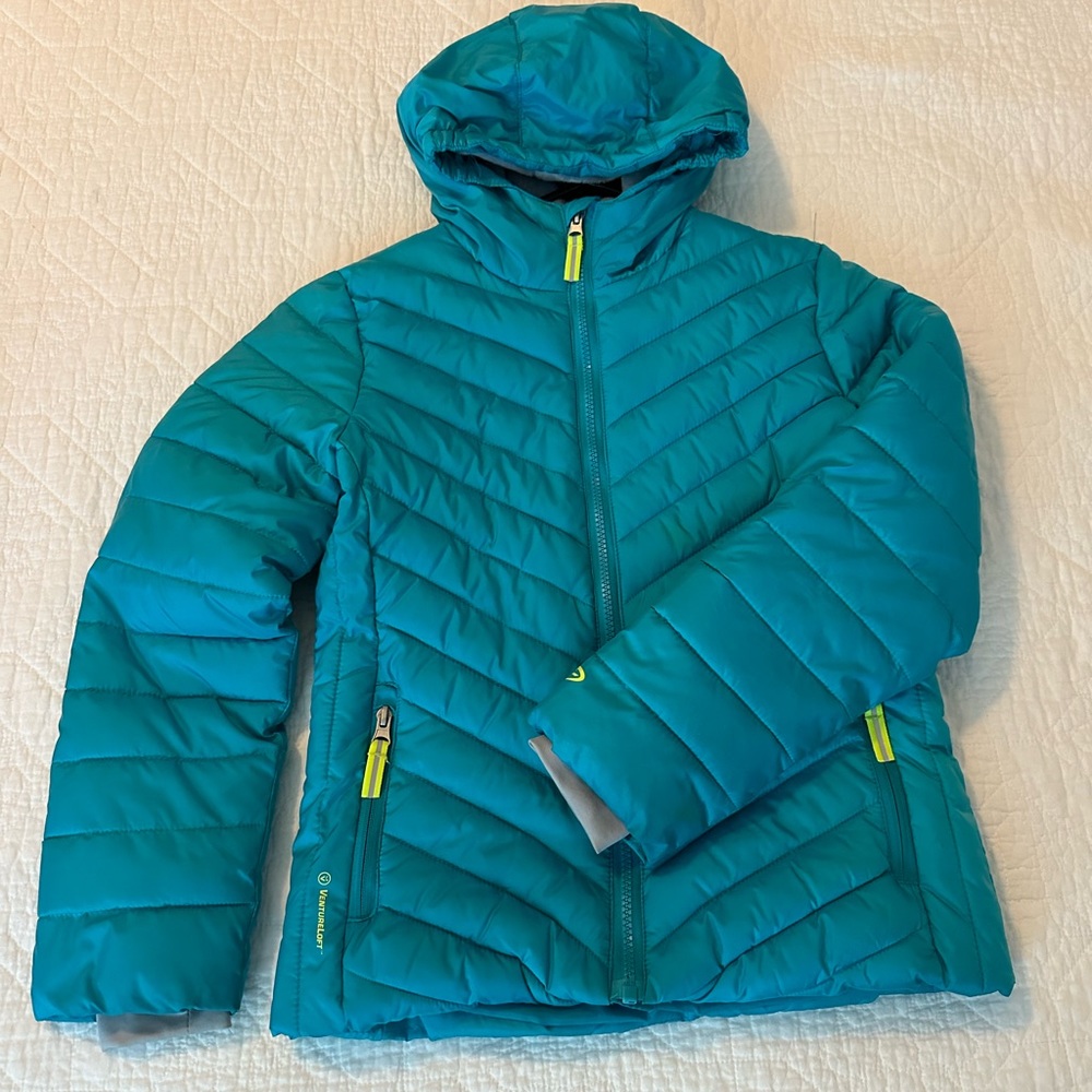 Champion girls puffer jacket in Size M (7-8)
